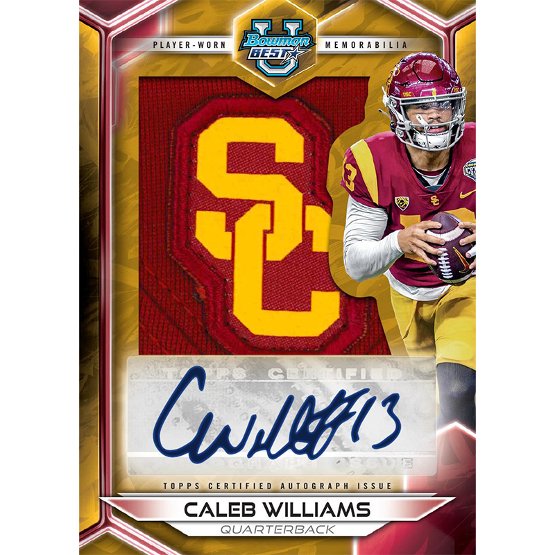 2023 Bowman's Best University Football Hobby Box - Collectible Trading Cards Set