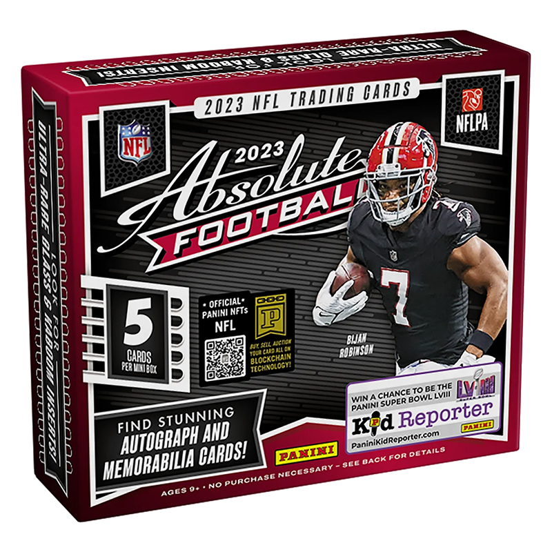 2023 Panini Absolute Football Hobby Case - 12 Boxes of Premium Trading Cards