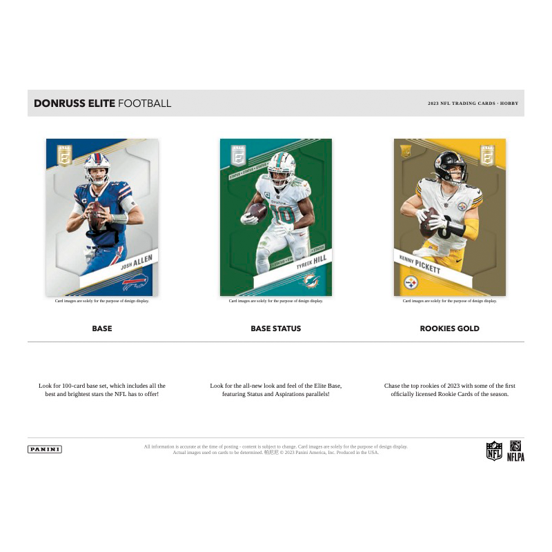 2023 Panini Donruss Elite Football Hobby Box - 10 Packs, Exclusive Collectible Cards