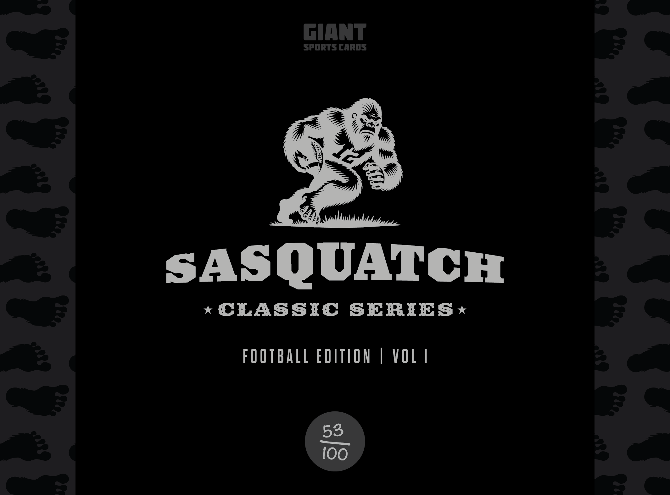 Sasquatch Classic Series Football Edition Volume I - Collector's Set