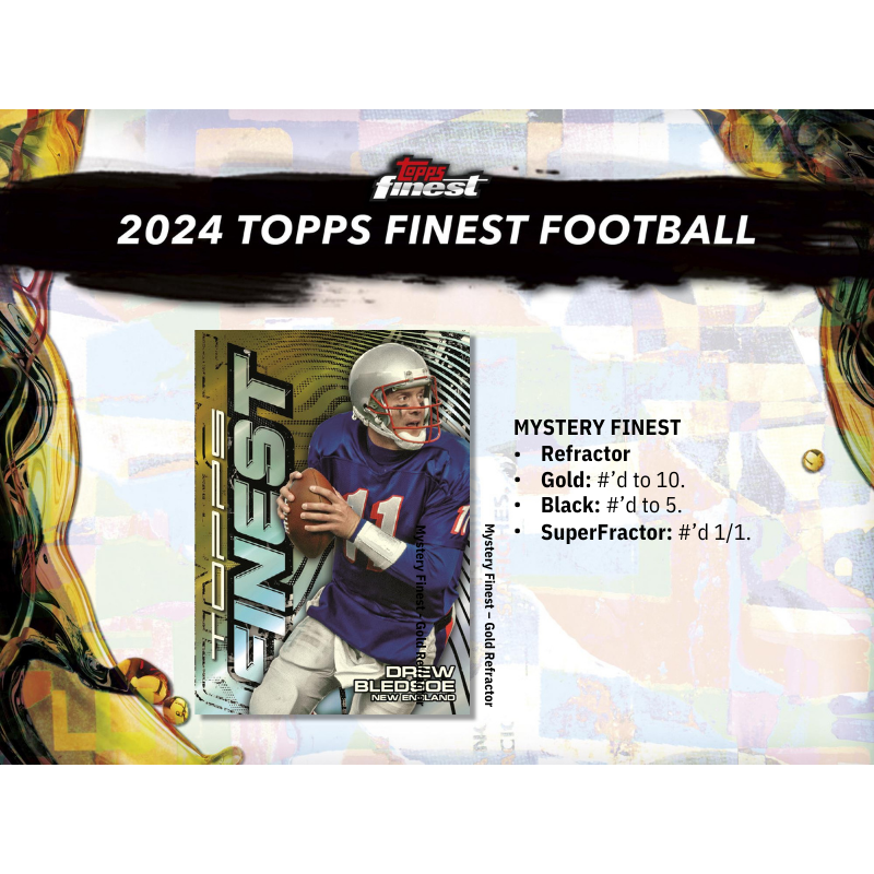 2025 Topps Finest Football Trading Card Breaker’s Delight Box – Exclusive Collector’s Set