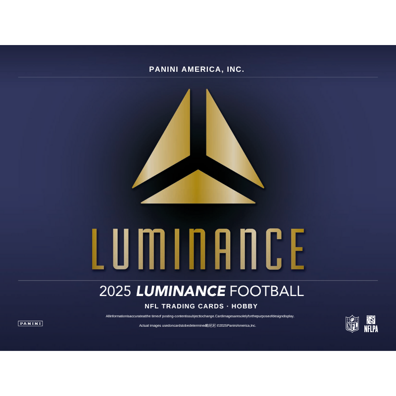 2025 Panini Luminance Football Hobby Case - 12 Boxes of Premium Collectible Cards