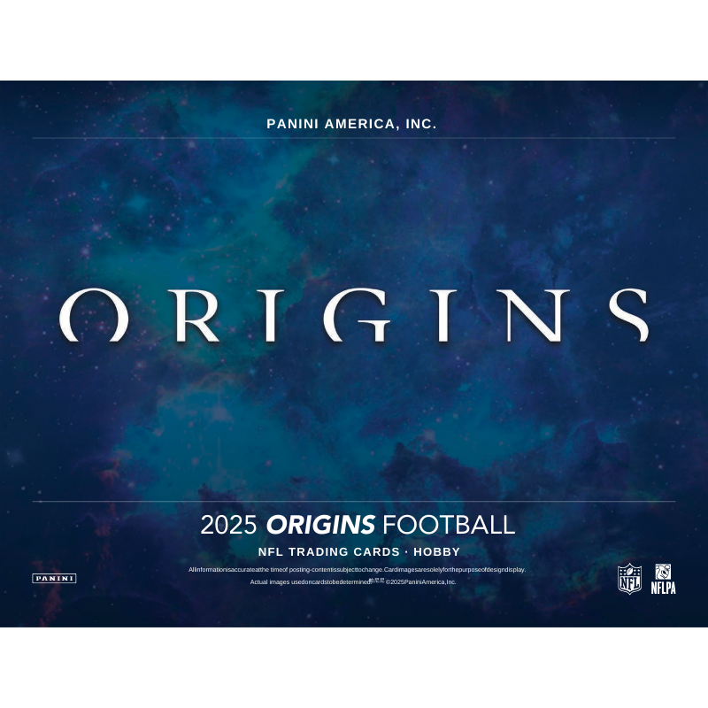 2025 Panini Origins Football Hobby Case - 16 Boxes of Premium Trading Cards
