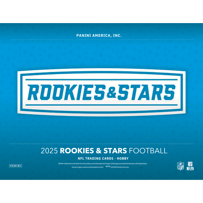 2025 Panini Rookies & Stars Football Hobby Case - 14 Boxes of Collectible Cards