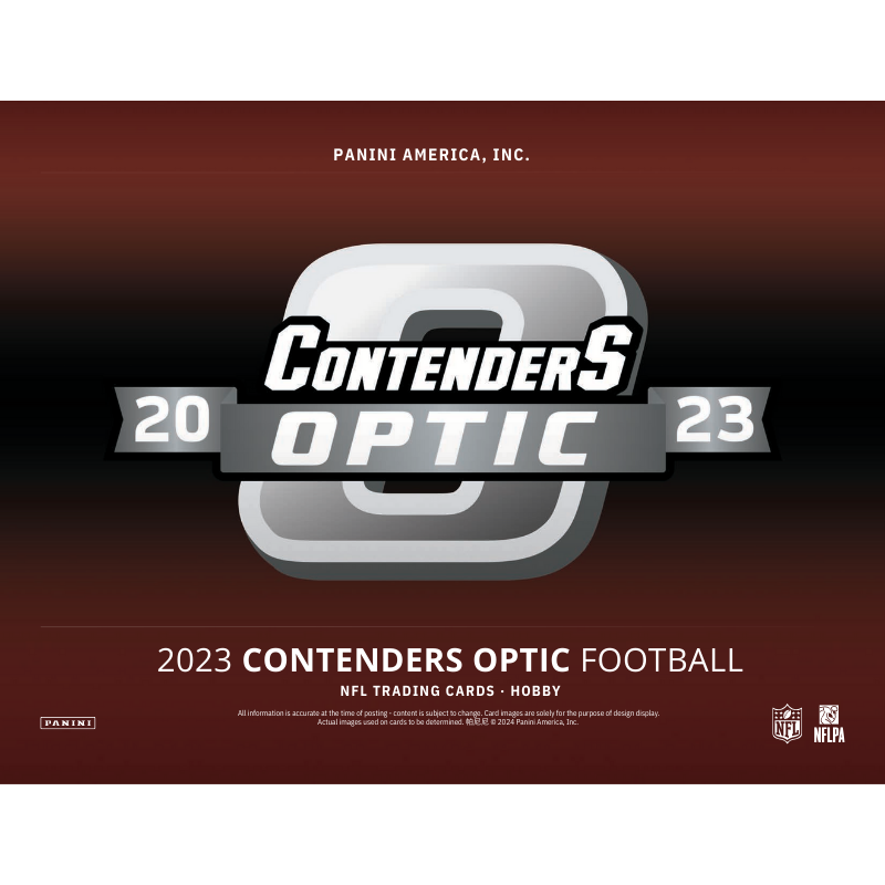 2023 Panini Contenders Optic Football Hobby Box - 10 Packs of Premium Trading Cards