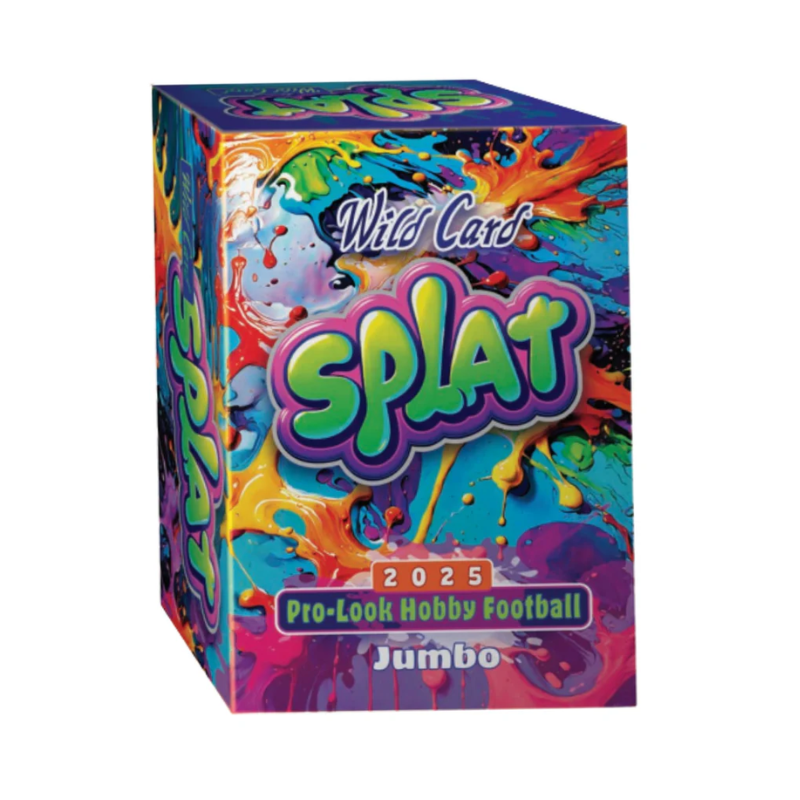 2025 Wild Card Splat Football Jumbo Hobby Box - Exciting Collectible Cards Set