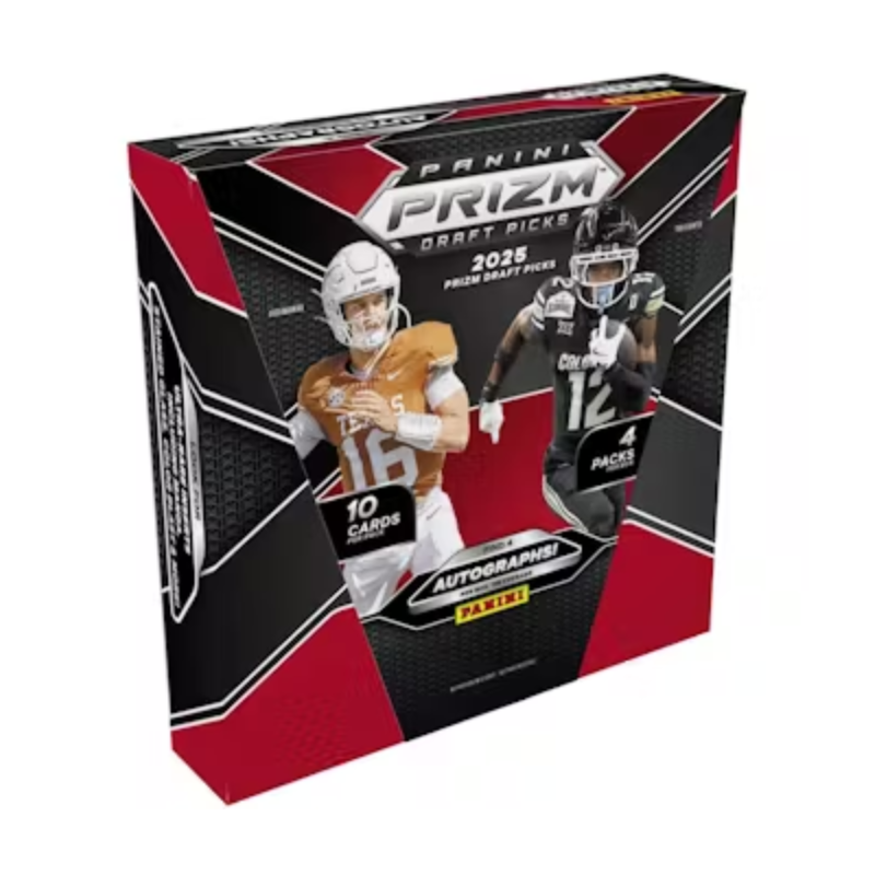 2025 Panini Prizm Draft Picks Collegiate Football Hobby Case - 16 Boxes of Excitement